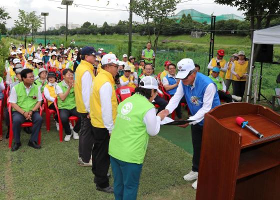 제5회 금천구청장배 파크골프대회 의 사진6